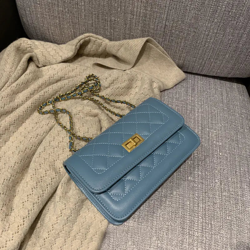 Style Loft Collection Diamond Lattice Chain Crossbody