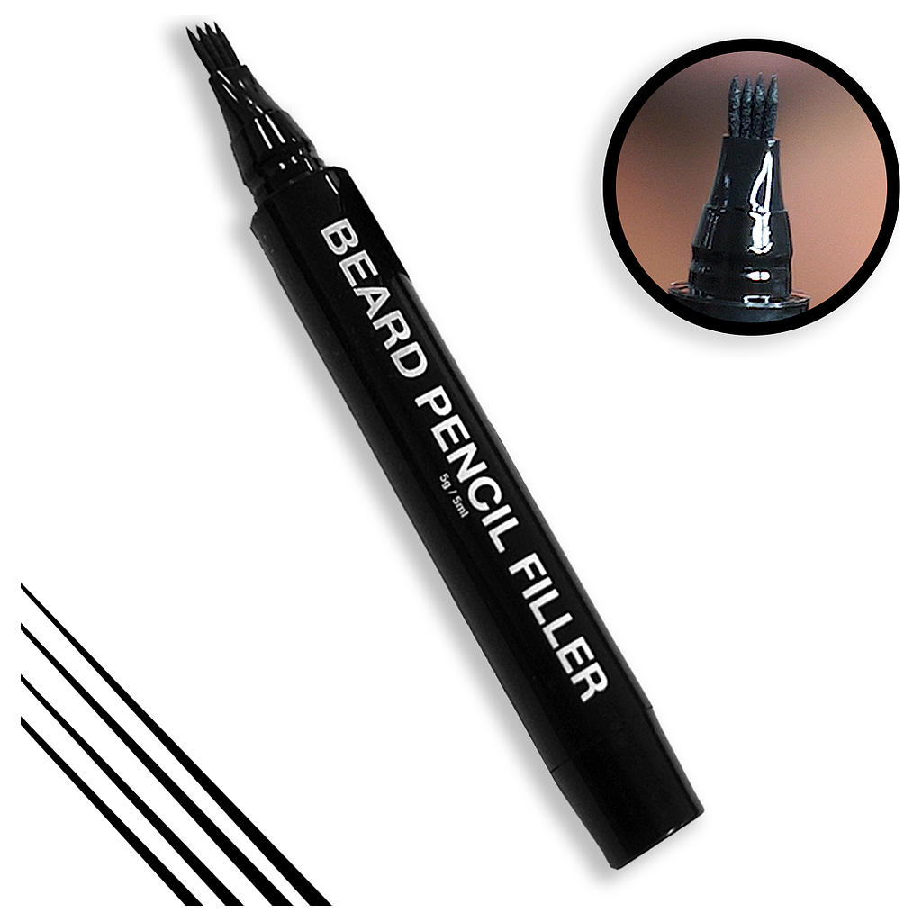Pacinos Signature Line Beard Pencil Filler Black