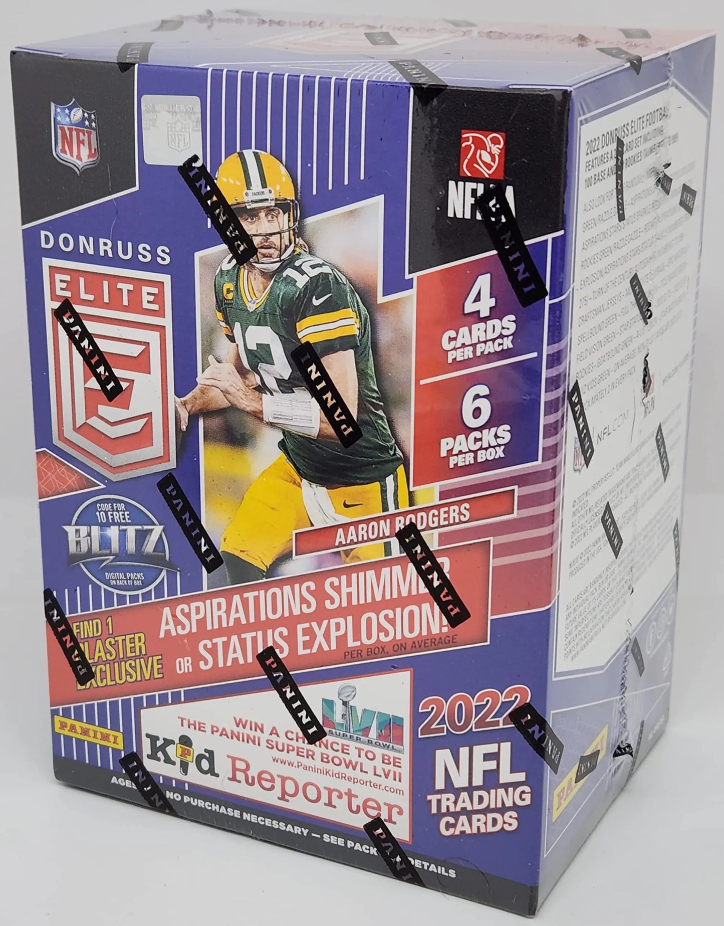 Style Loft Collection x Donruss Elite Football NFL Trading Cards Blaster Box (24 Cards/Box)