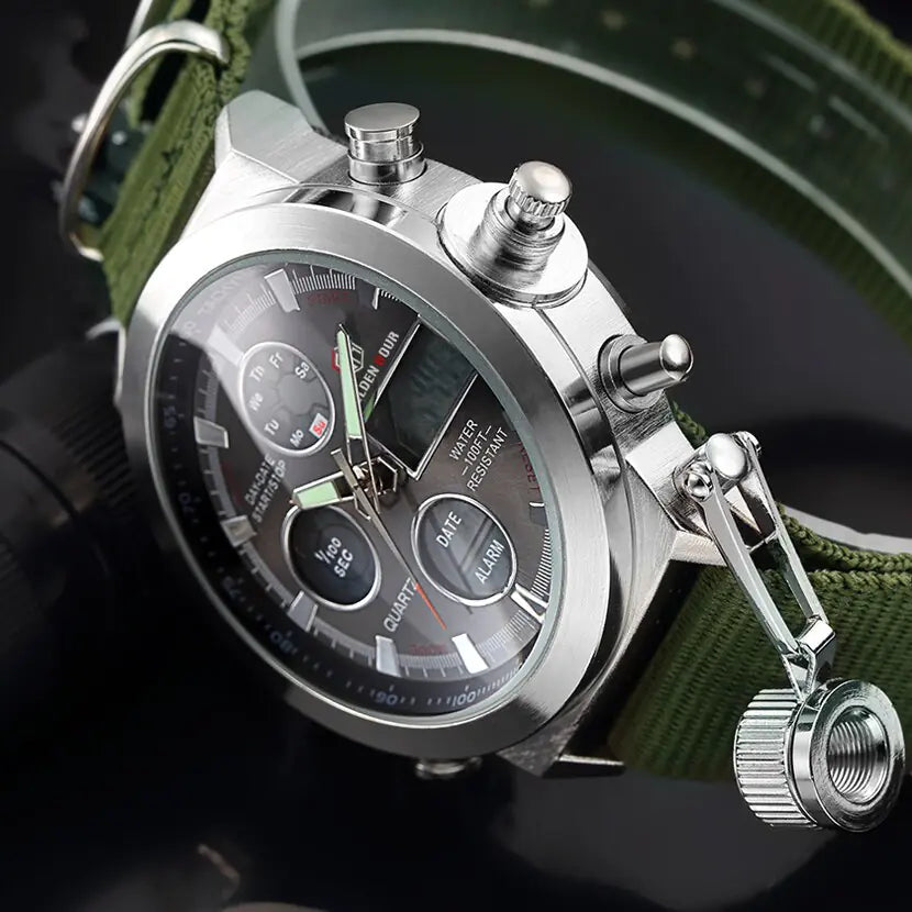 Style Loft Collection OutdoorStyle Lucente Milano LED Military Watch