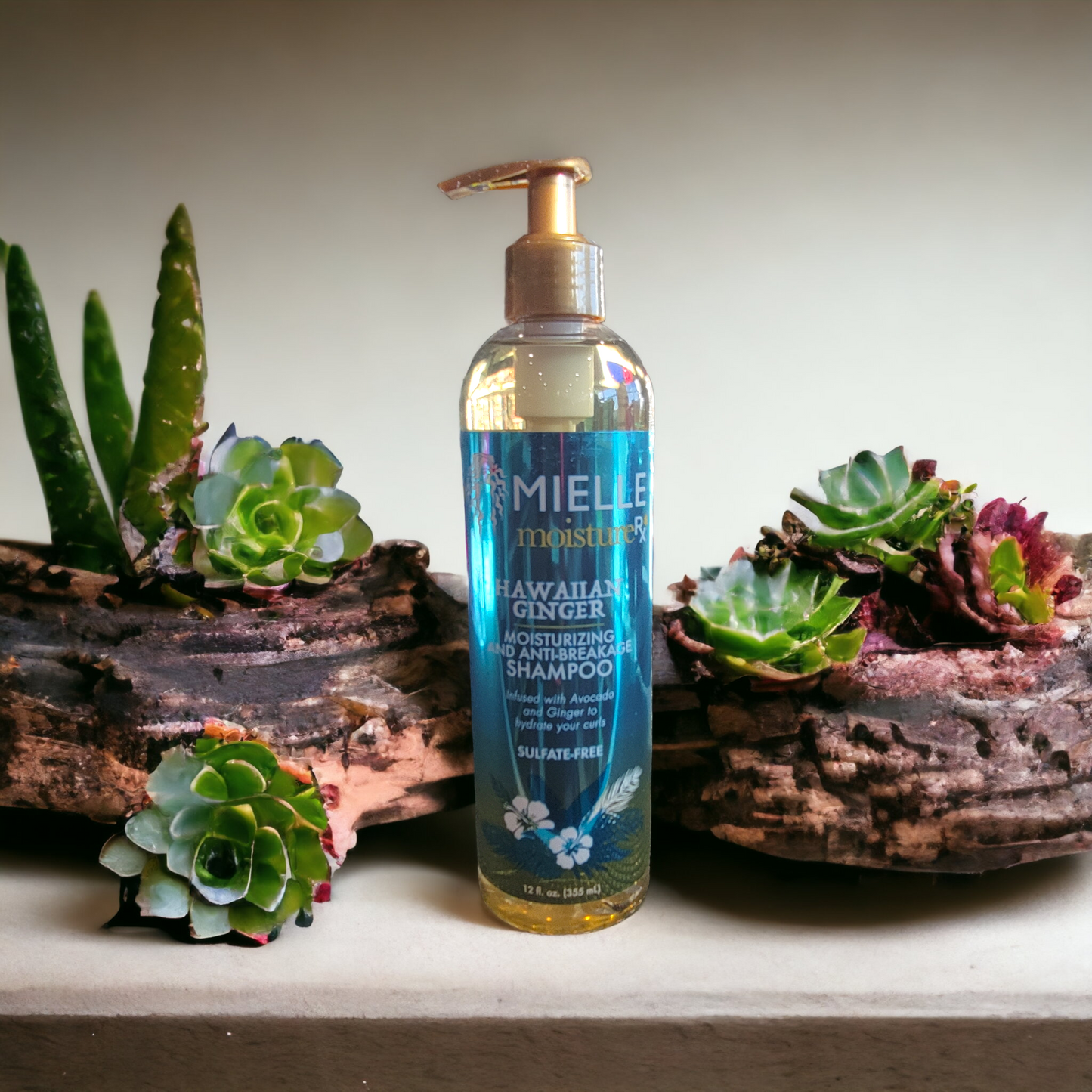 Mielle Moisture Rx Hawaiian Ginger Moisturizing & Anti-Breakage Shampoo
