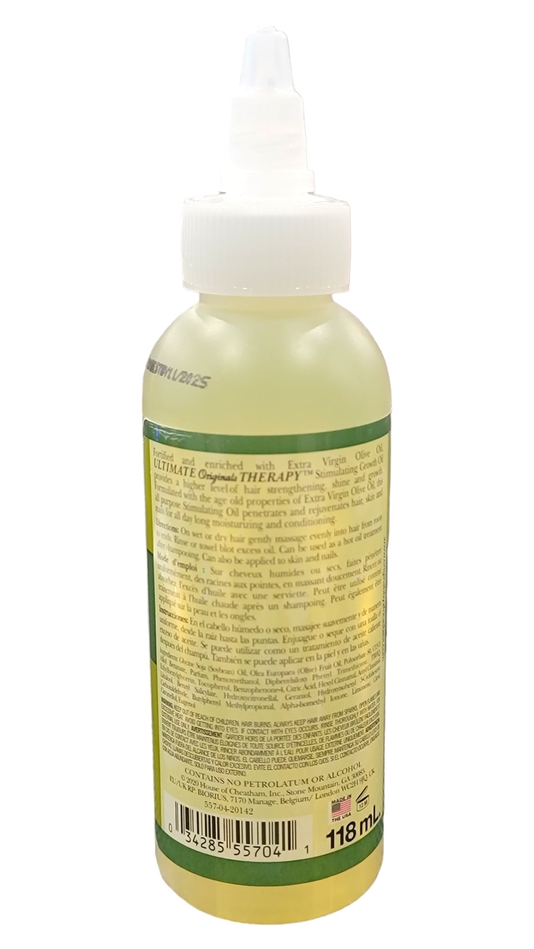 Ultimate Originals Therapy Olive Oil, 4oz