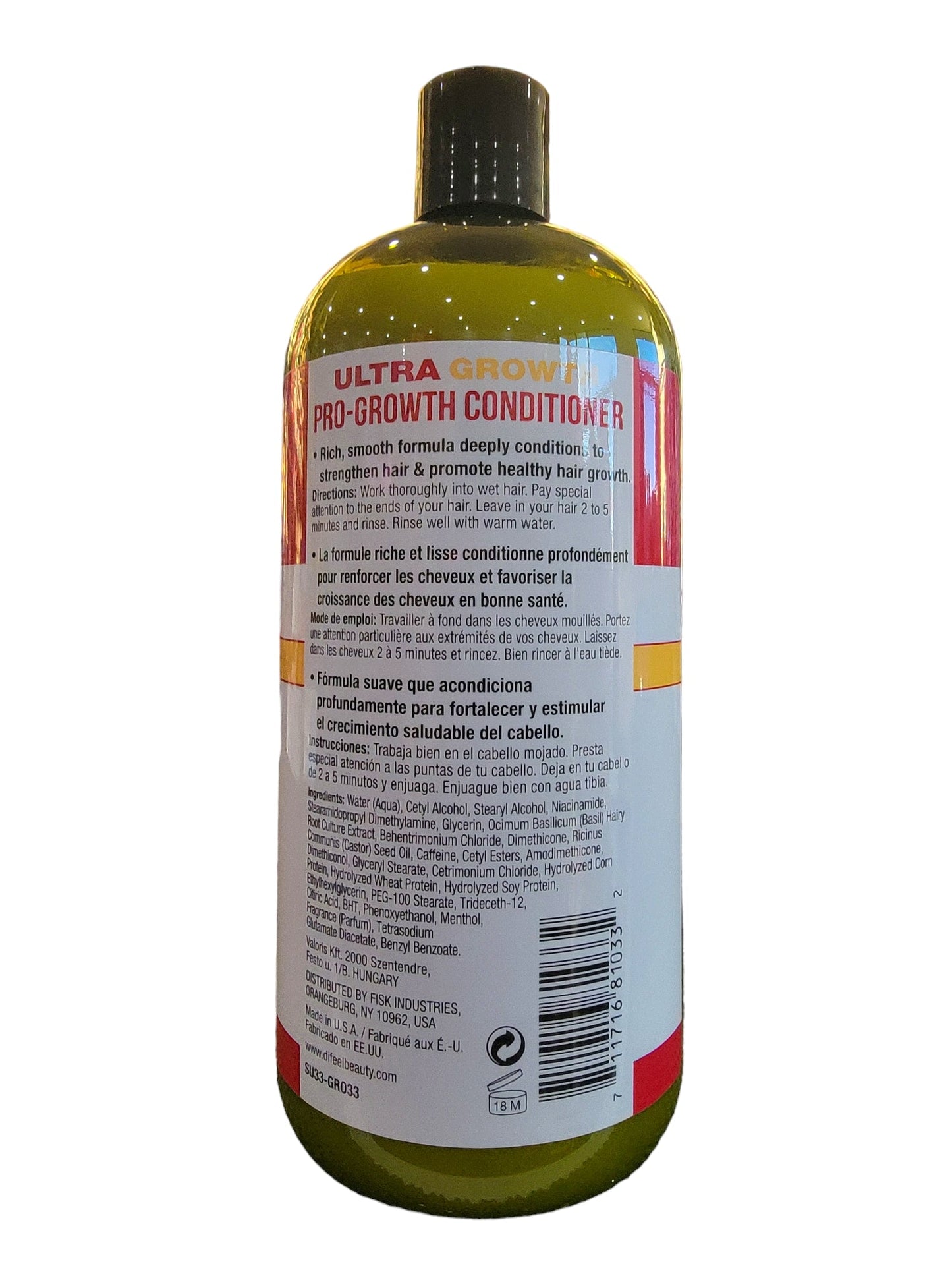 Difeel Ultra Growth Basil & Castor Oil Pro Growth Conditioner
