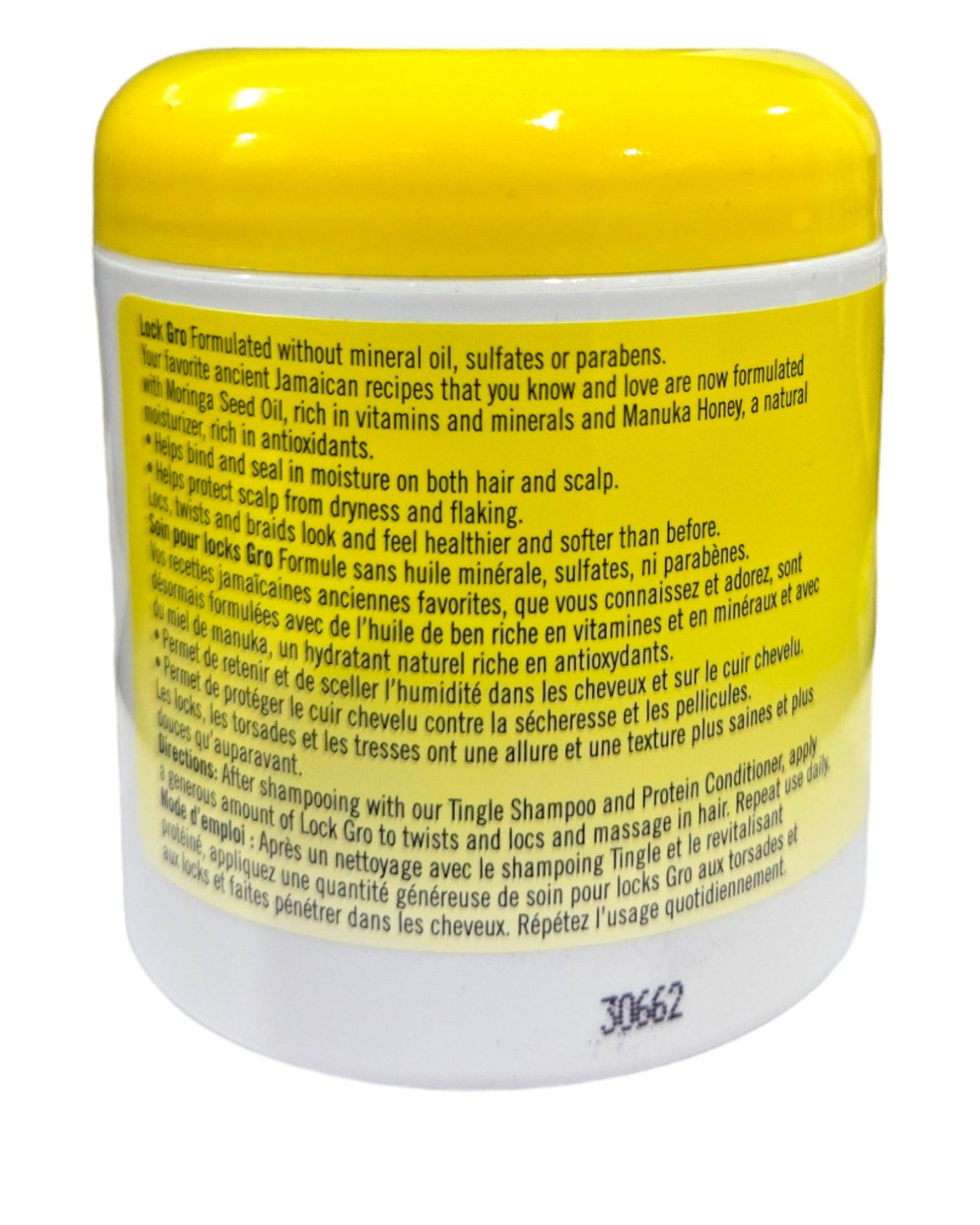 Jamaican Mango & Lime Lock Gro Moringa Seed Oil Manuka Honey