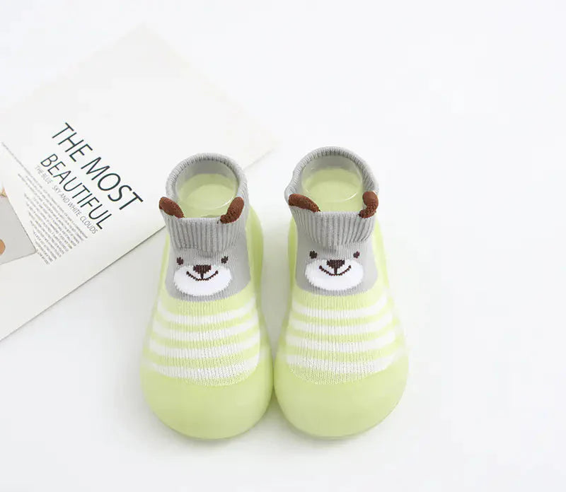 Style Loft Collection Puddle Penguin Non-Slip Baby Socks
