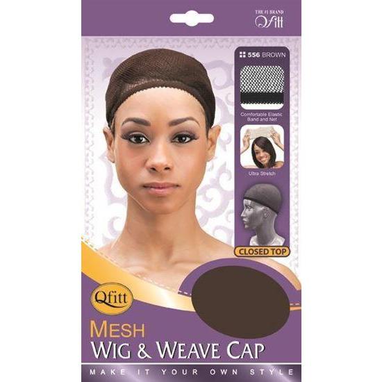 Qfitt Mesh Wig & Weave Cap - Brown