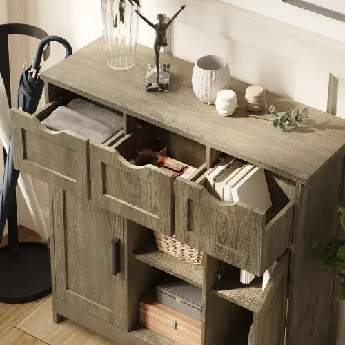 Style Loft Collection Vintage Accent Storage Cabinets