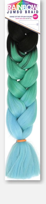 Vivica A. Fox Rainbow Jumbo Braid