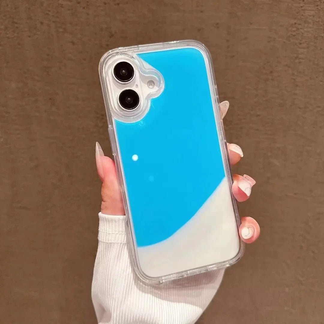 Luminous Glitter iPhone Case