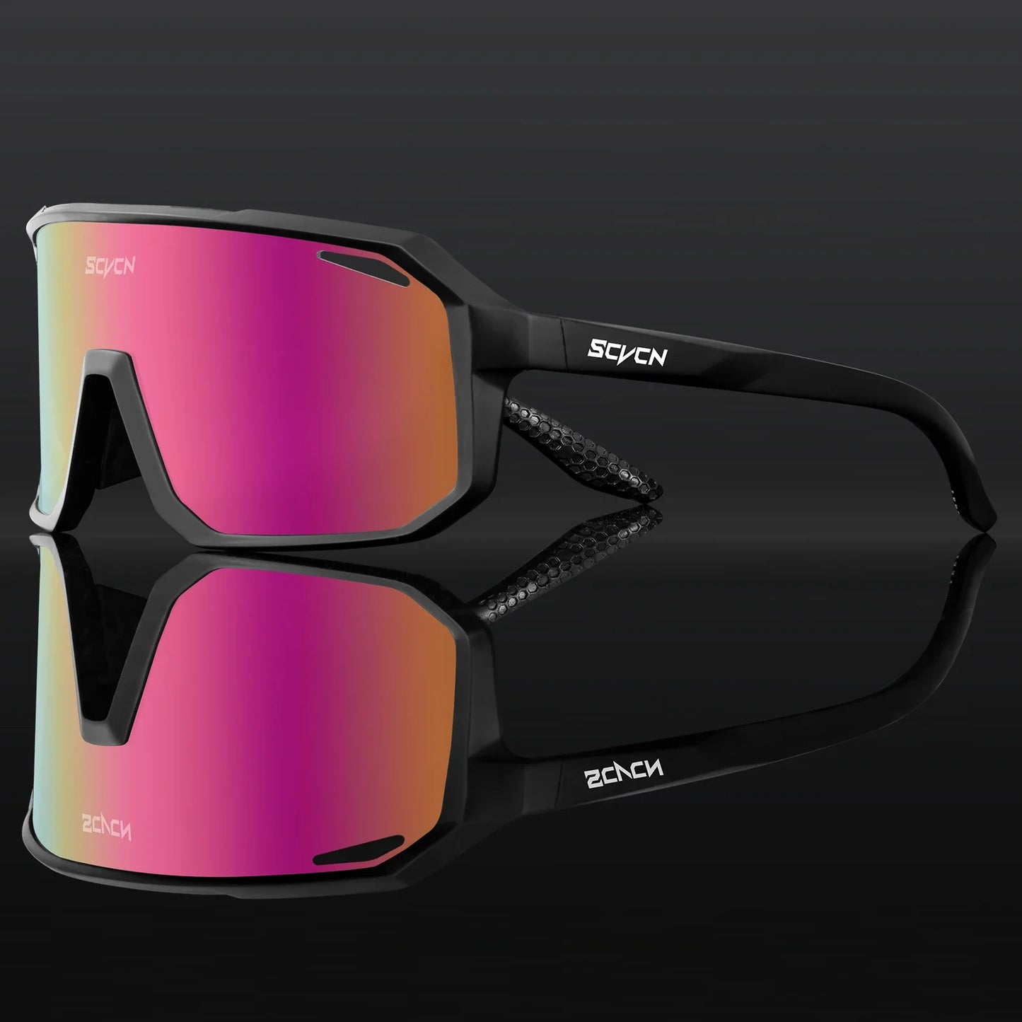 SCVCN Men bicycle Cycling Sunglasses Woman MTB road bike Driving Goggles Outdoor Sports running Glasses UV400 Hiking Eyewear