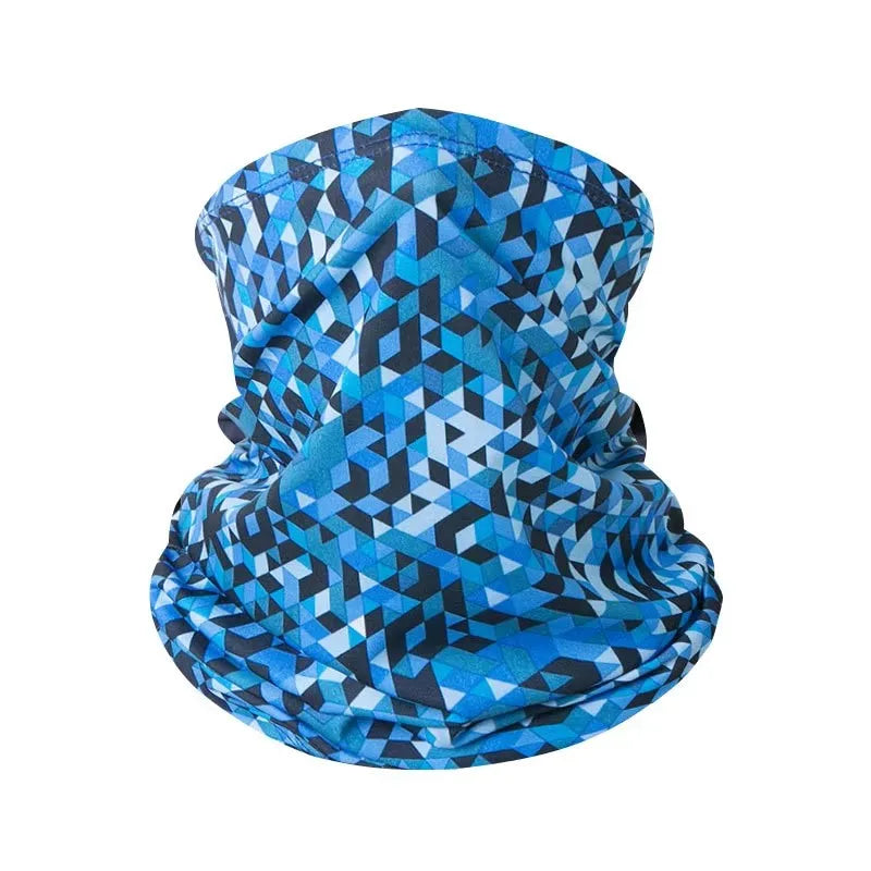 LOOGDEEL Sun Protection Bib Spring and Summer Motorcycle Neck Cover Sports Magic Bandana Riding Mask Full Face Outdoor Ice Silk