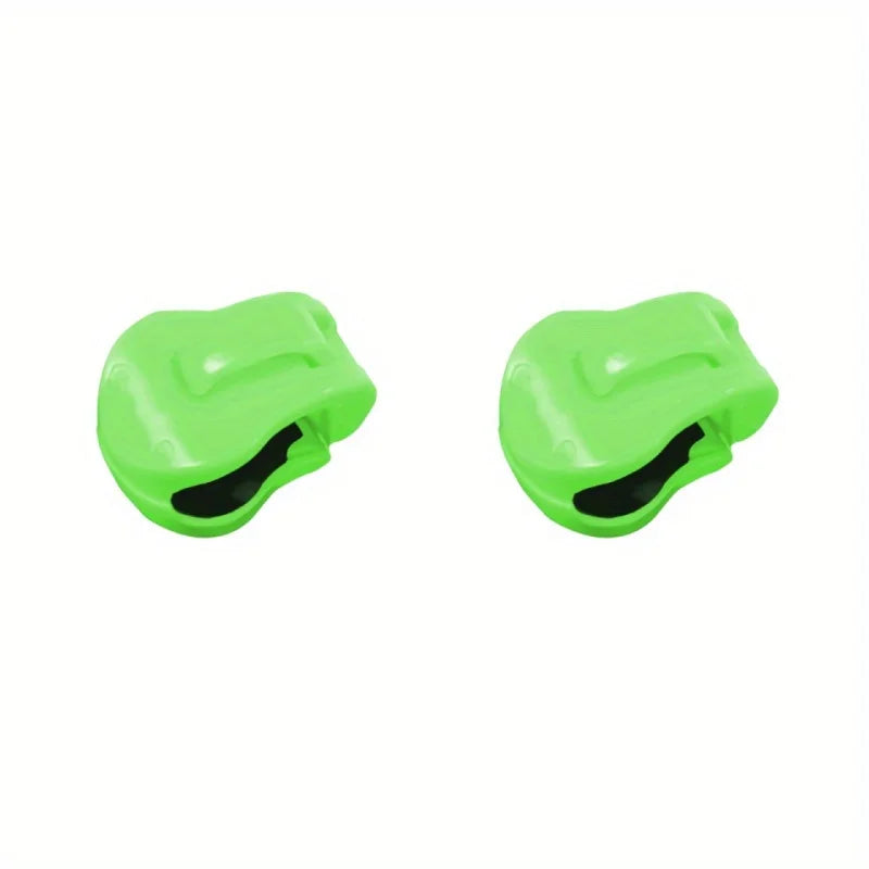 2pcs Quick-Attach Fishing Rod Clip Versatile Fishing Rod Clamps Quick Setup Rod Clamps Light Sturdy Secure Grip Tackle Organizer