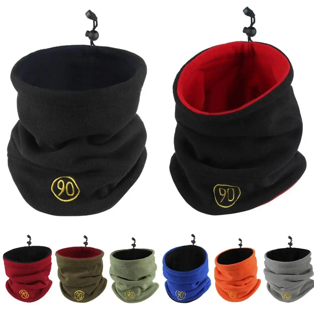 Fashion Winter Camping Warm Fleece Neck Gaiter Ski Tube Scarf Snowboard Face MaskFor Men Women Outdoor Cycling Cold-proof Collar