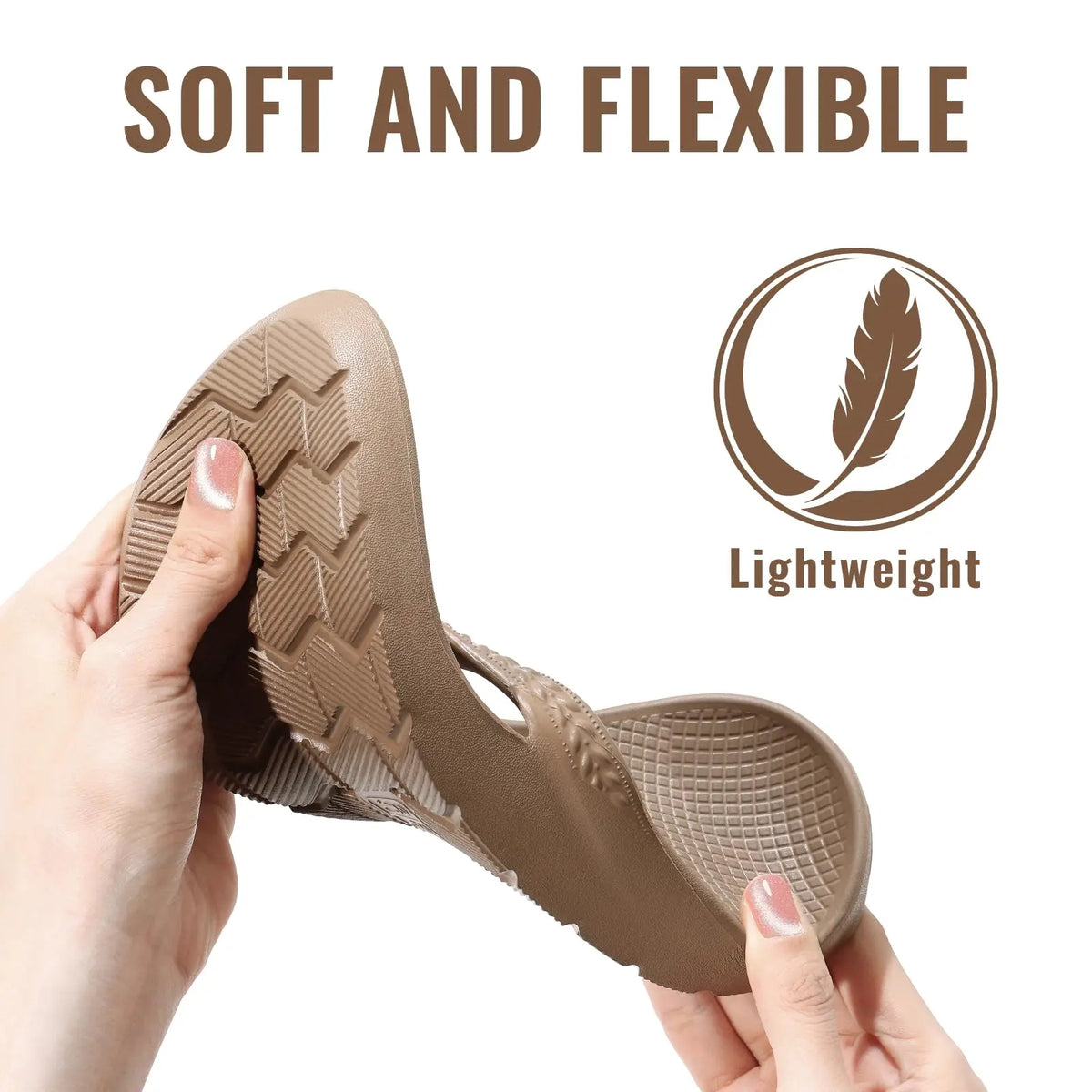CRACOMIN New Women's Flip Flops Orthopedic Slippers With Arch Support Unisex House Sandals Summer Outdoor Non-slip Beach Slides