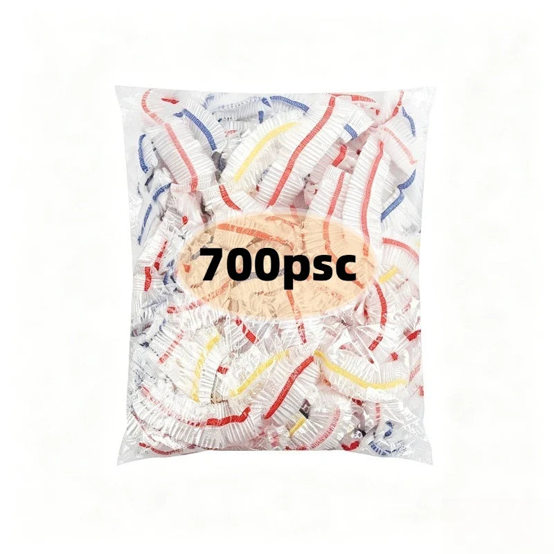 1000Pcs Plastic Wrap for Food Cover Bags for Covering Food Disposable Food Container Reusable Stretch Plastic Lid for Container