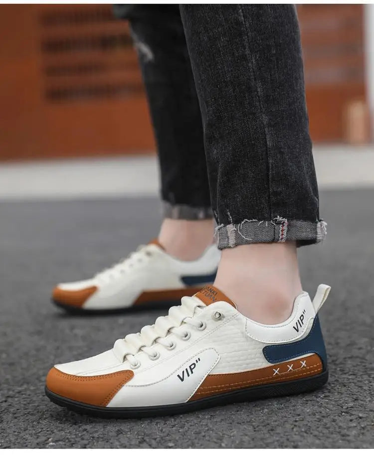 Mens 2026 Trendy Lightweight Loafers Soft Sole Breathable Slip On Casual Driving Shoes Comfortable Flat Simple Style