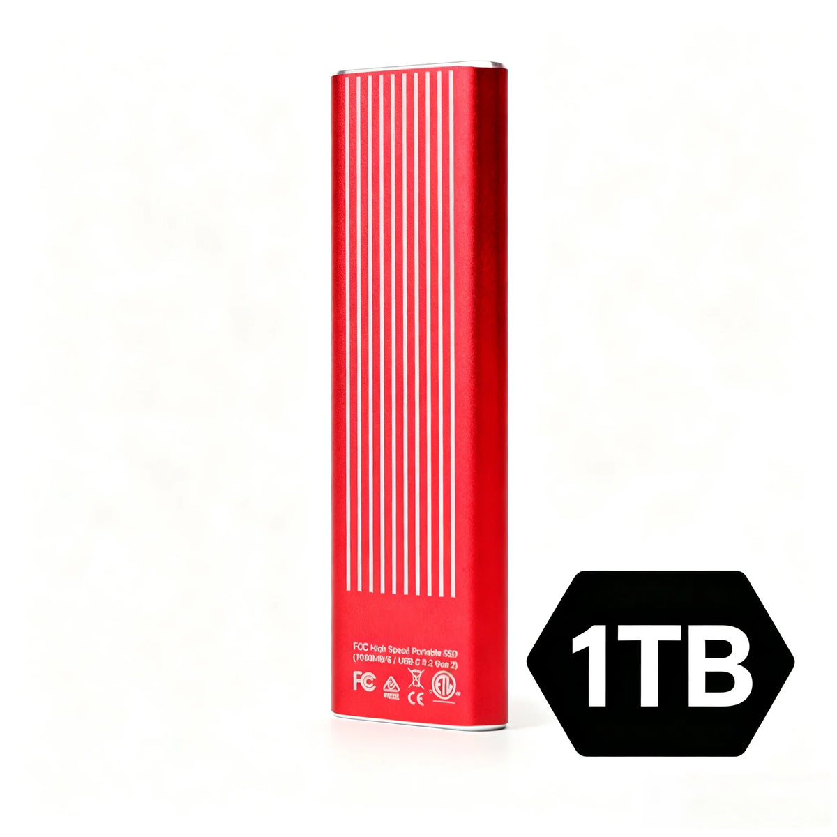 Portable External SSD USB3.2, High Speed 1TB-16TB Solid State Drive, Lightweight Pocket Design for Laptop, Desktop, Mac & Phone