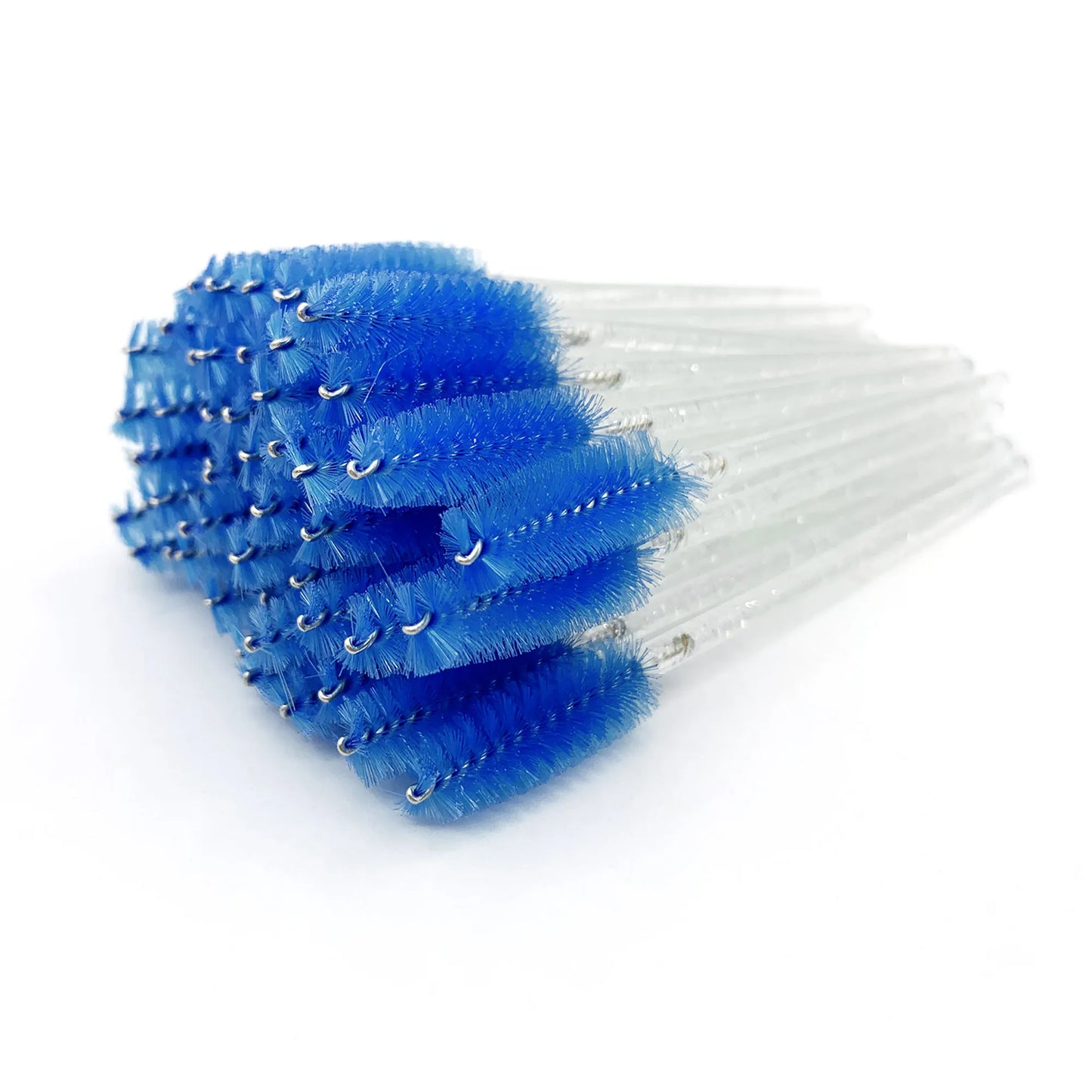 Disposable Eyelashes Brushes Crystal Diamond Handle Lash Brush Eyebrow Mascara Wands Eyelash Extension Supplies Makeup Tools