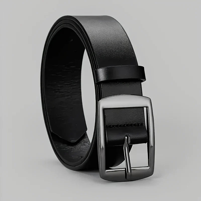 Fashion Luxury Belt for Men PU Leather Belt Metal Pin Buckle High Quality Brand Designer Waist Strap Belt For Jeans Women's Belt