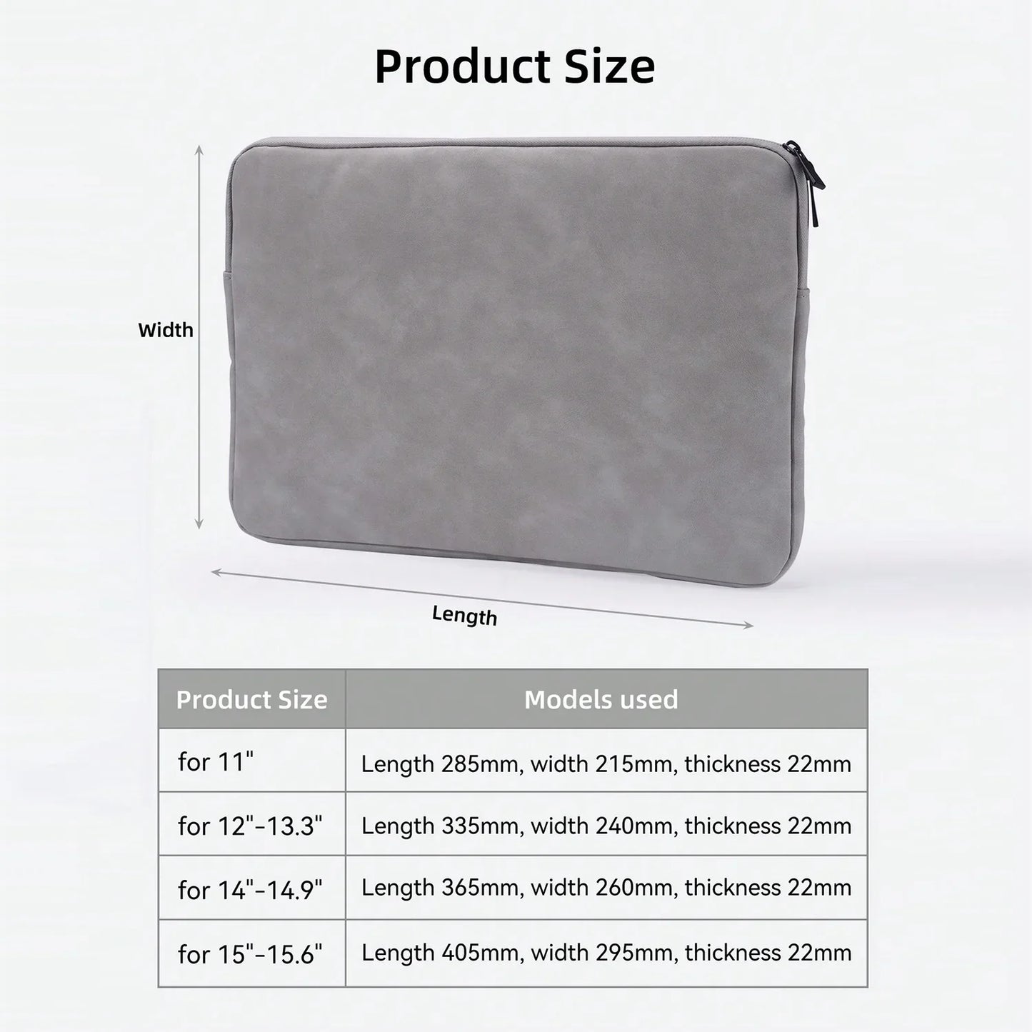 PU sheepskin leather fabric Waterproof Leather 9.7-15.6 inch Tablet PC Carrying Case Protective  Notebook Shockproof Cover