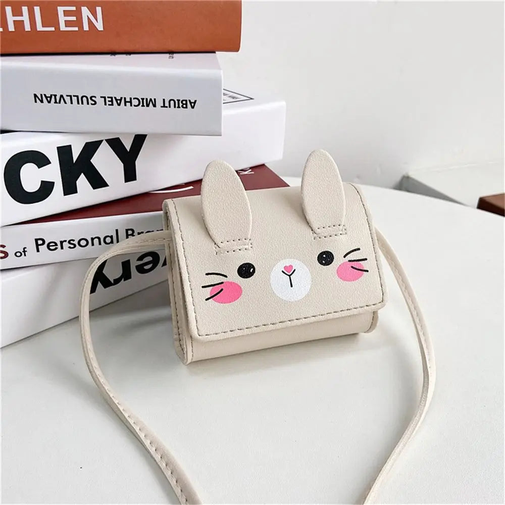 Children's Accessories Small Shoulder Bag | Cute Rabbit Baby Girls Small Crossbody Bags & Cartoon Kids Boys Mini Coin Purse Handbags