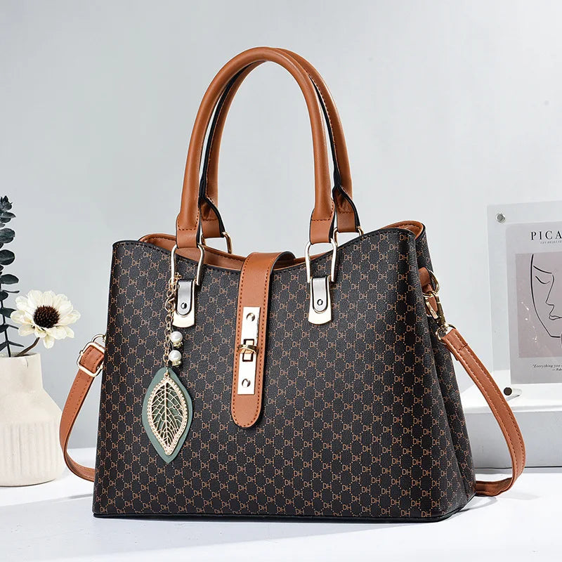 Luxury Brand Designer Women's Handbag | Fashion New Shoulder Bag & Large Capacity High-Quality Crossbody Tote Bag