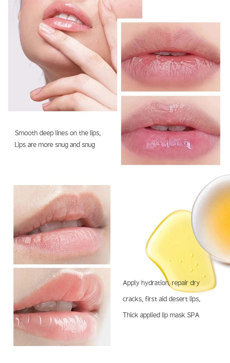 6 Kinds of Fruity Lip Balm Moisturizing Hydrating Long Lasting Lip Lotion Lightening Lip Lines Lips Mask Care Lips Lipstick Balm