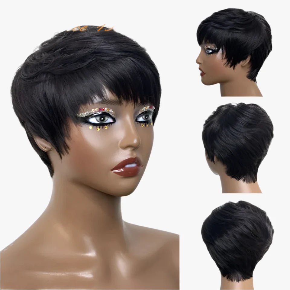 Brazilian Human Hair 13x4 Lace Front Wig | Glueless, Pre-Plucked with Baby Hair