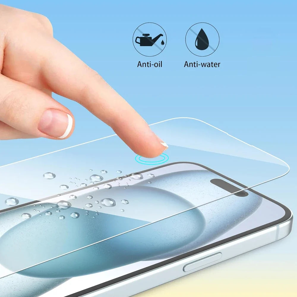 Glass Film For iPhone 18 17 16 15 Pro Max Screen Protector For iPhone 11 12 13 14 15 Pro Tempered Glass IPhone13 Mini 16 Plus