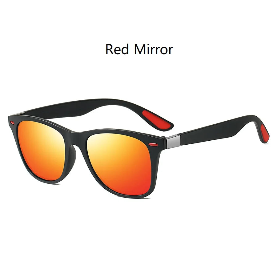1-2-3PCS Fashion Vintage Square Unisex Driving Fishing Sunglasses Men Women Luxury Brand Designer Sun Glasses Anti-Glare Eyewear