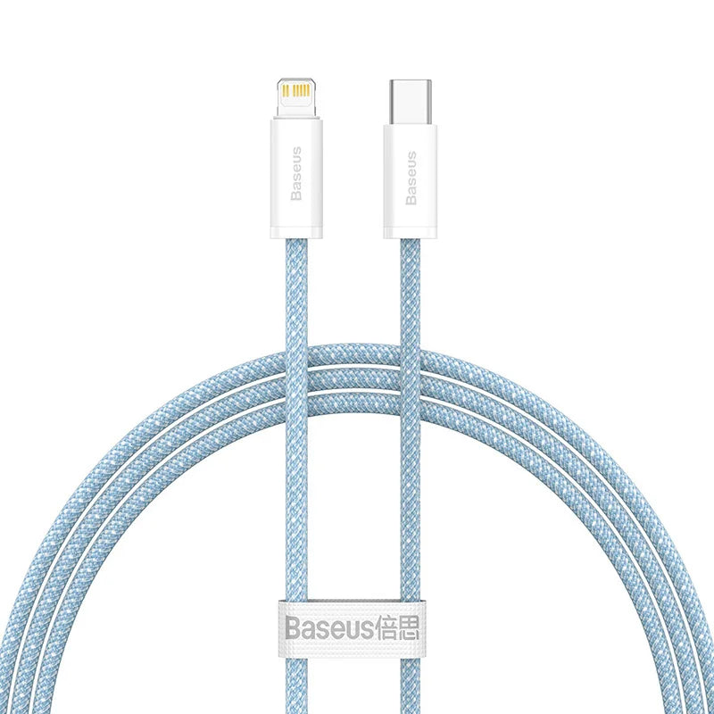 Baseus USB C Cable For IPhone 14 13 12 11 Pro Max Xs Plus 20W 30W Fast Charging Cable Type C Data Wire For ipad Macbook