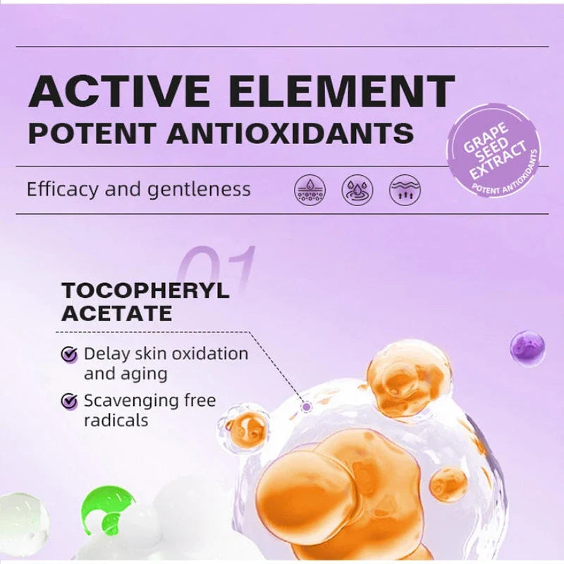 Korean Care Capsule Face Cream With Centella & Astaxanthin, Grape Seed Antioxidant Moisturizer, Soothing Barrier Care Skincare