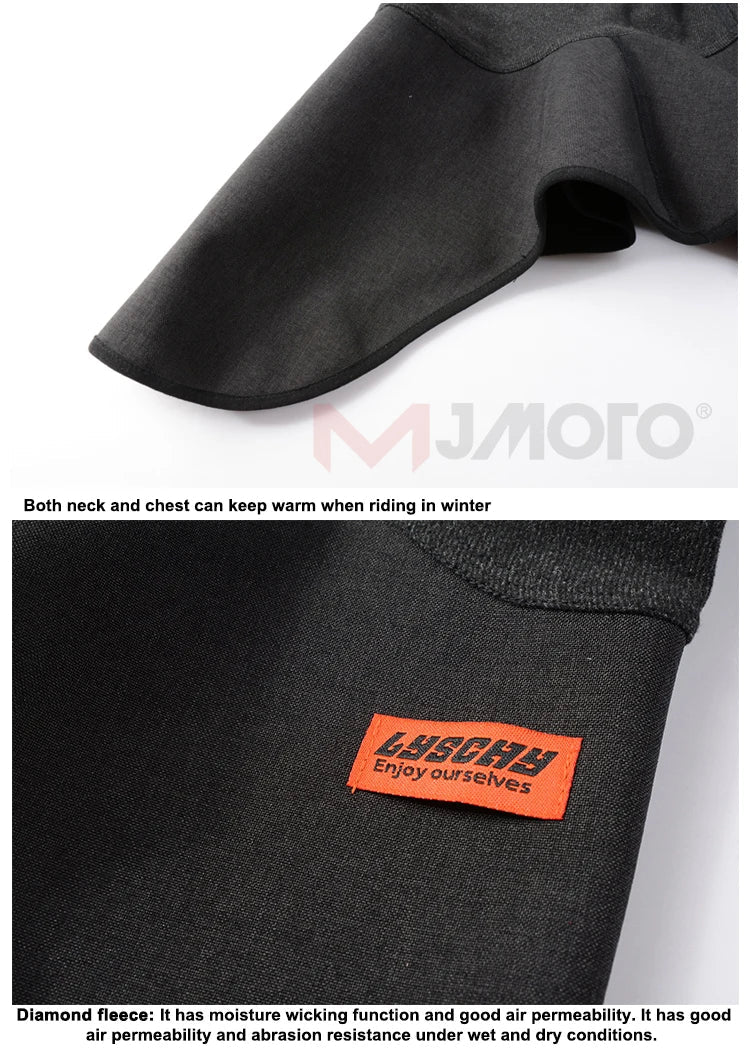 New Winter Motorcycle Mask Fleece Thermal Face Mask Keep Warm Motocross Riding Balaclava Motorbike Windproof Ski Mask Men Women