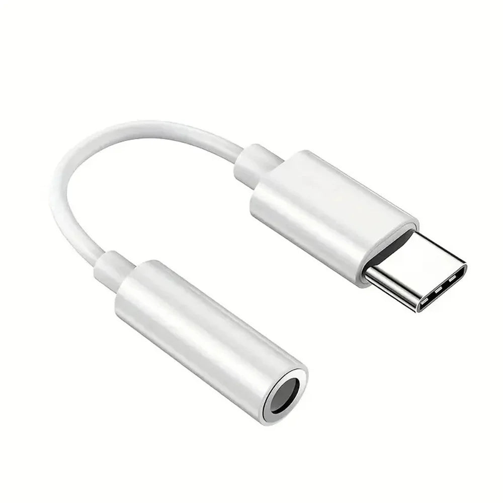 Type C To 3.5mm Aux Adapter USB Type-c 3 5 Jack Audio Cable Earphone Converter for Sumsang Xiaomi Redmi Poco LG Huawei OnePlus