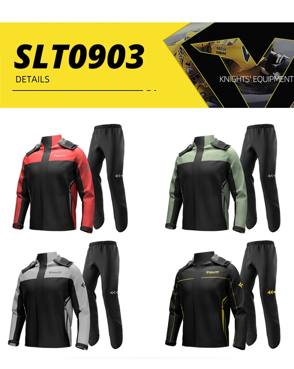 Motorcycle Raincoat Suit Rainstorm Prevention Jacket Pants Camping Hiking Fishing Raincoat Moto Raincoat Motorcyclist Rider Rain