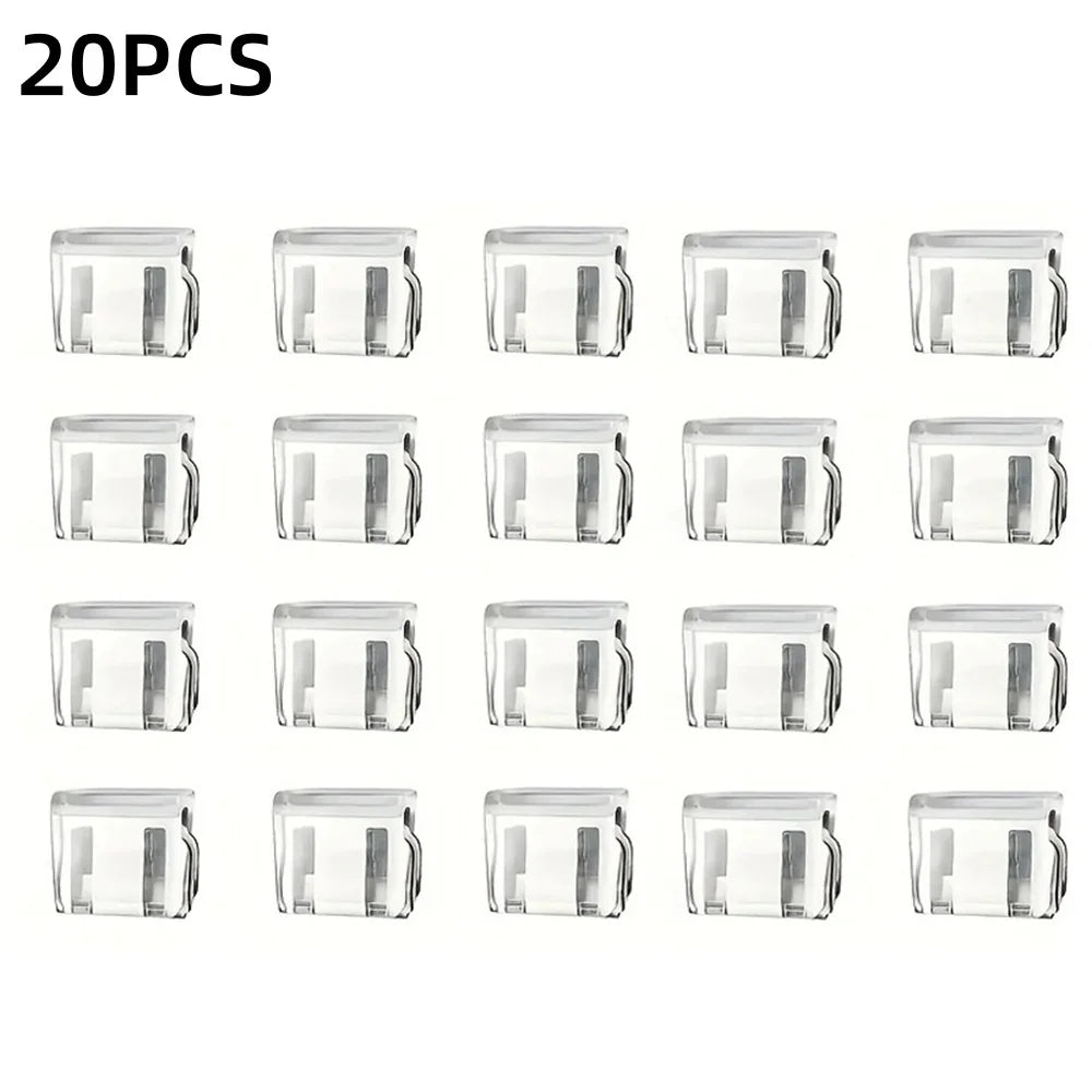2/4/6/10/20PCS Invisible Leg Shortening Clip,Non-Slip Pants Edge Clip,Hidden Pants Adjuster, for DIY Sewing Craft Clothing Clips
