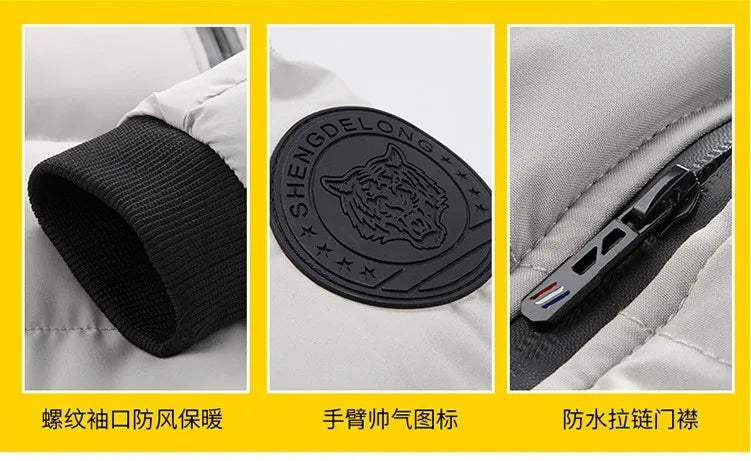 Puffer Jackets Men New Thick Warm Winter Parkas Bomber Jackets Down Coats Waterproof Designer luxury Outerwear Men Down Jackets