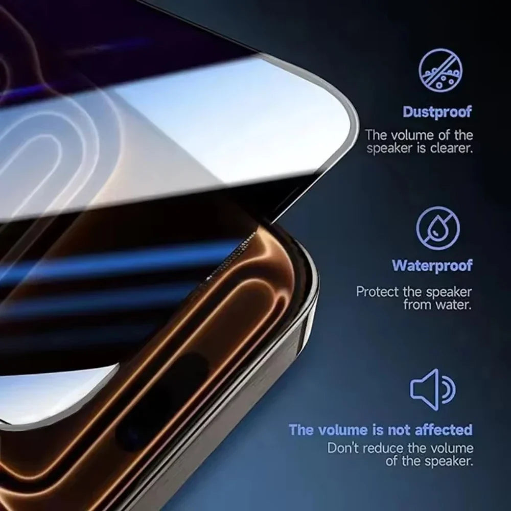 5PCS Privacy Screen Protector Dust Free Installation Protector for iPhone 17 16 15 14 13 12 11 18Pro Max Anti-Spy Tempered Glass