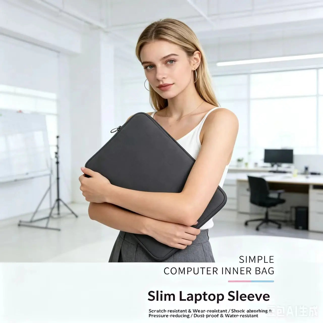 Laptop Inner Bag with Shock Resistant Foam Inner Bag 13-16 Inch MacBook Universal Portable Computer Bag