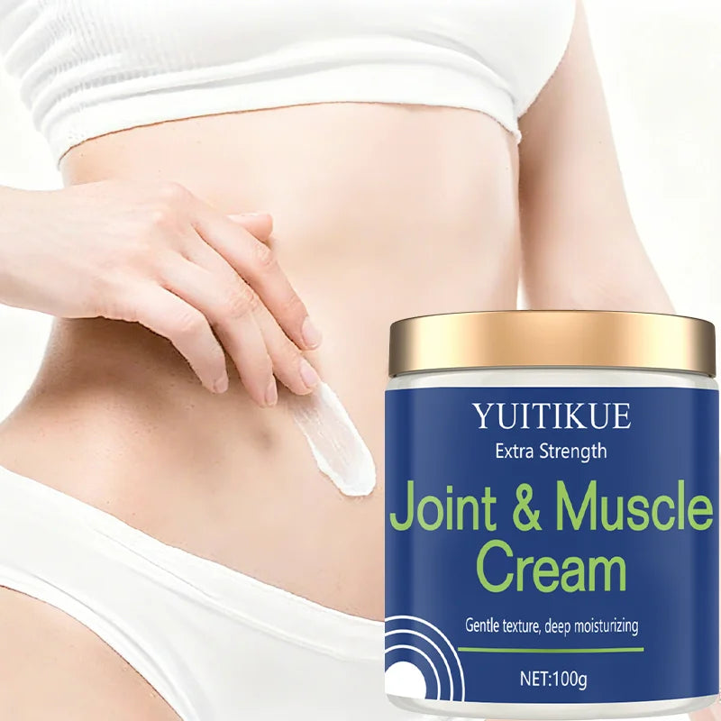 Extra Strength Joint & Muscle Cream 100g - Deep Moisturizing Formula, Gentle Texture for Neck, Shoulders, Knees & Elbows