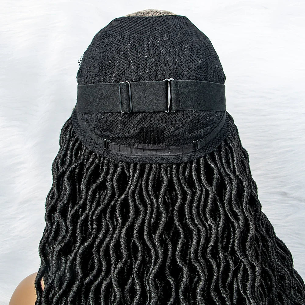 Goddess Box Braids Wig | Curly Ends | Full Lace | Crochet Hair | Black Women