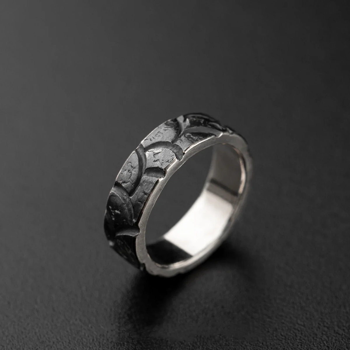Men's high-end atmospheric ring original men's and women's national style personality new trend Chinese ring