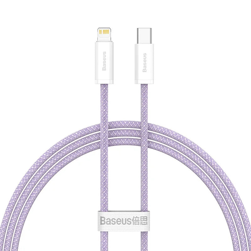 Baseus USB C Cable For IPhone 14 13 12 11 Pro Max Xs Plus 20W 30W Fast Charging Cable Type C Data Wire For ipad Macbook
