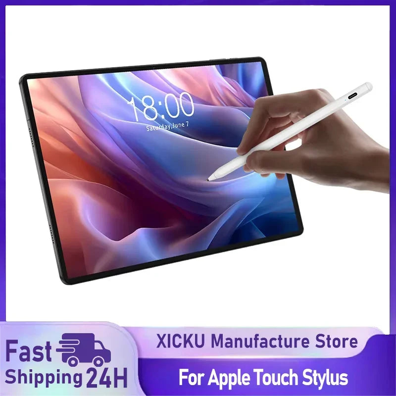 New For Apple Pencil Palm Rejection Power Display iPad Pencil Pen For iPad 2026 2025 2024 2023 2022 Pro Air Mini Specific Stylus
