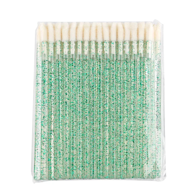 Lanjinglin 5/50 Pcs Lip Brush Reusable Makeup Brushes Lipstick Applicator Wands Eyelashes Extension Tool Beauty Accessories