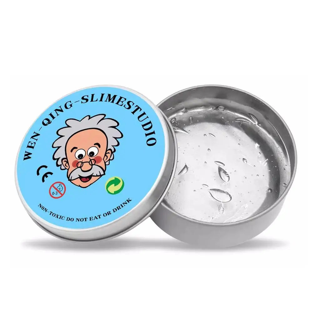 9E-Colorful Non-Newtonian Liquid Decompression Toys Children Transparent Elastic Modeling Compound Non Toxic Creative Crafts