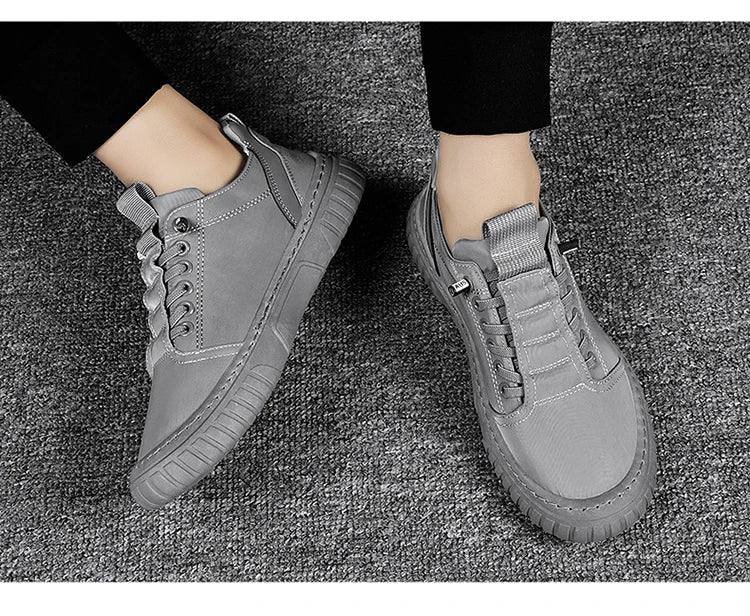 Brand protection 2026 new men's lightweight non-slip breathable wear-resistant running sports fashion versatile casual shoes