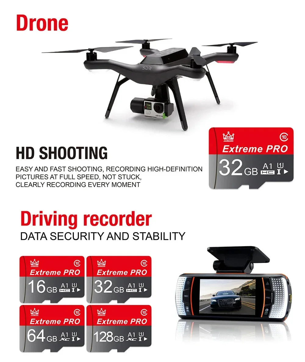 Ultra Memory Card 128GB 32GB 64GB 256GB 16G 400GB SD/TF Flash Card mini SD 32 64 128 gb TF CARD for Phone Speakers Robot