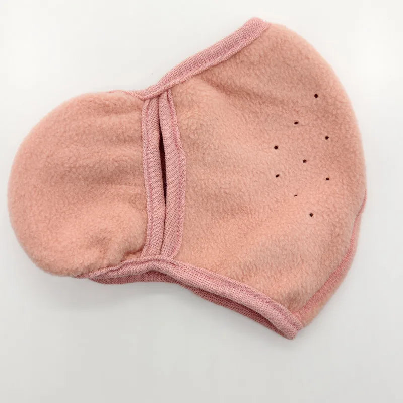 2-in-1 Earmuff Face Mask, Winter Ear Warmer for Women Men, Breathable Face Cover for Outdoor Walking Cycling Skiing