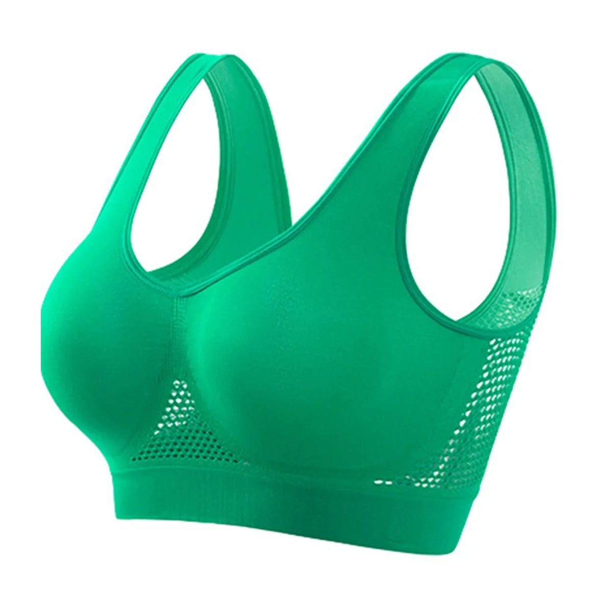Women Anti-sagging Yoga Sports Bra High-Impact Fitness Tank Top